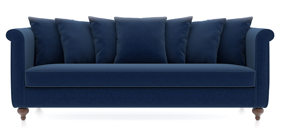 Leroy Fabric Sofa 6Seater (Blue)